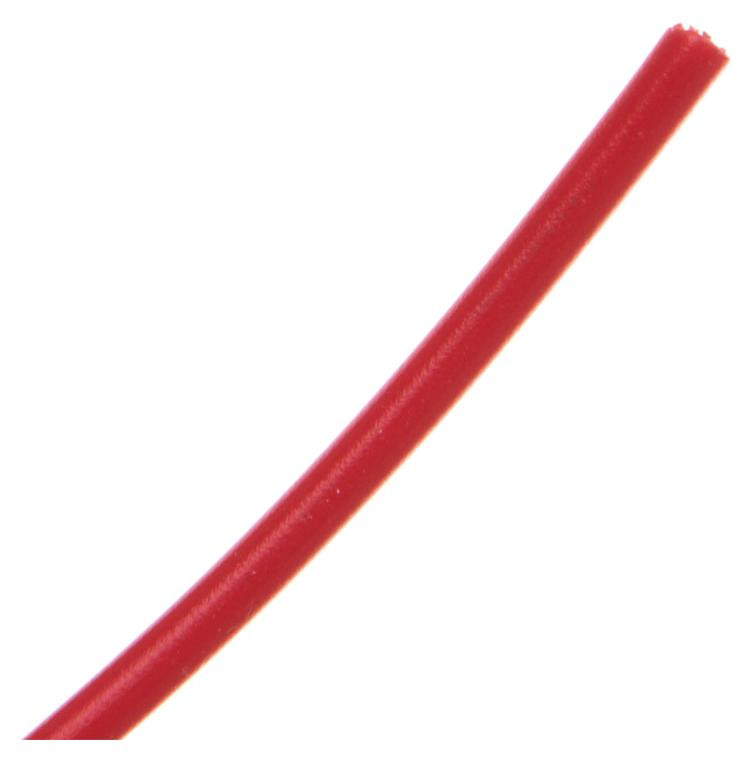 Elektrokabel H05V-K (LgY) 0,75 mm², rood, 100 meter