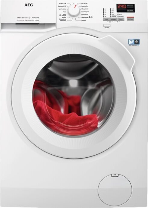 AEG Series 6000 L6FBF40408, Frontlader, 10 kg, B, 76 dB, 1351 RPM, A