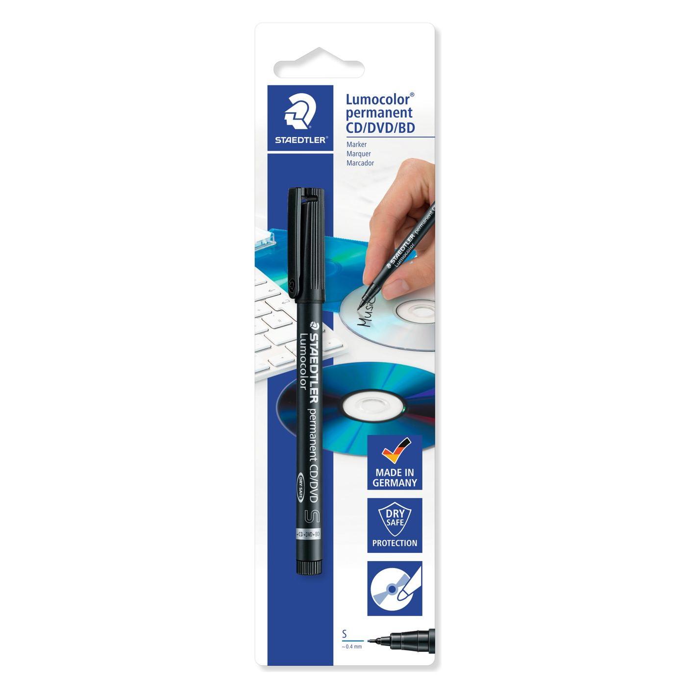 Staedtler Marker Lumocolor CD/DVD (1x) (310-9CDBKD)