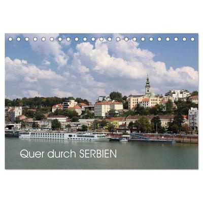 Quer durch Serbien (Tischkalender 2027 DIN A5 quer), CALVENDO Monatskalender