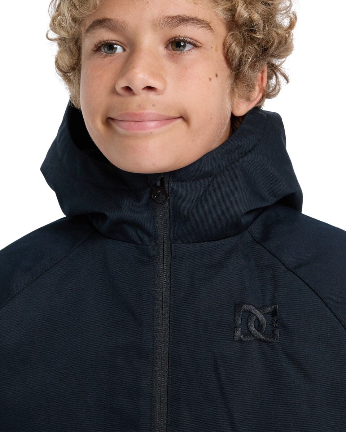 Outdoorjacke DC SHOES "Navigator Padded", Kinder, Gr. 12(148-156cm), schwarz, Obermaterial: 60% Polyester, 40% Baumwolle., Jacken Outdoorjacke