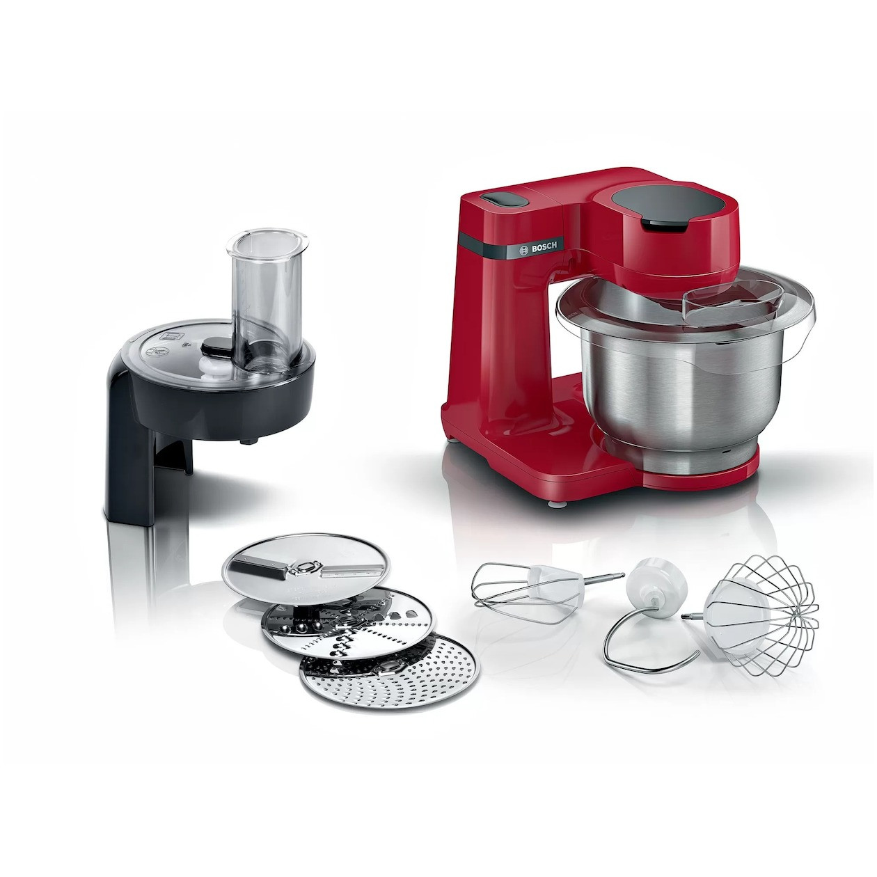 Bosch MUMS2ER01 Keukenmachine Rood met RVS onderdelen