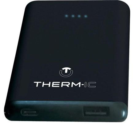 THERM-IC Slim Universele Powerbank 10000 mAh, zwart