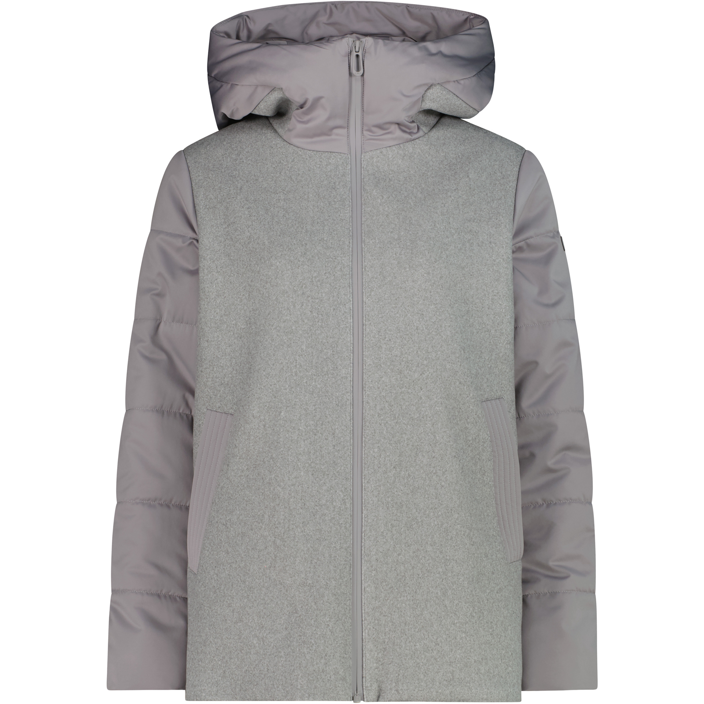 CMP Damen Isolationsjacke grau Größe XL Lifestyle Wasserabweisend