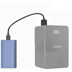 SmallRig NP-F550 (Kamera Akku), Kamera Stromversorgung, Blau
