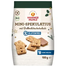 Mini Spekulatius mit Vollmilchschokolade 100g