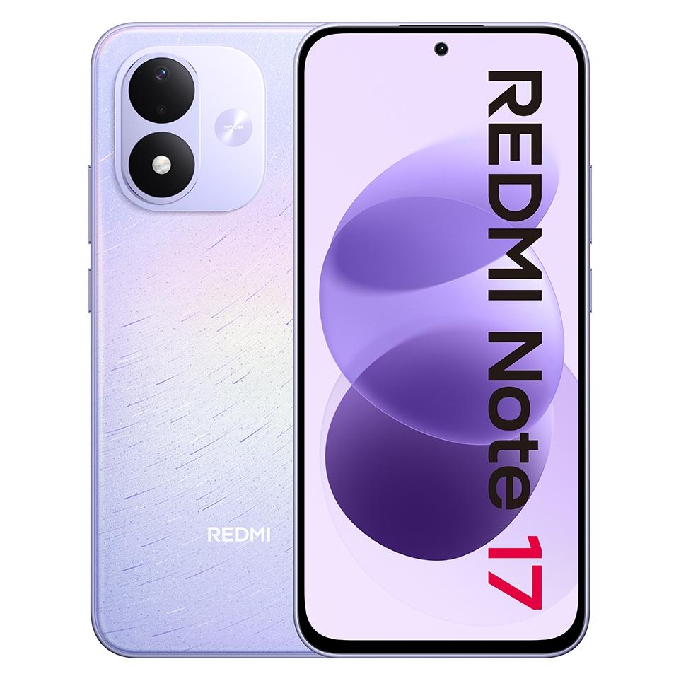 Xiaomi Redmi Note 17 (128 GB, Celestial Purple, 6.99", Dual SIM, 4G) (MZB0P8WEU)