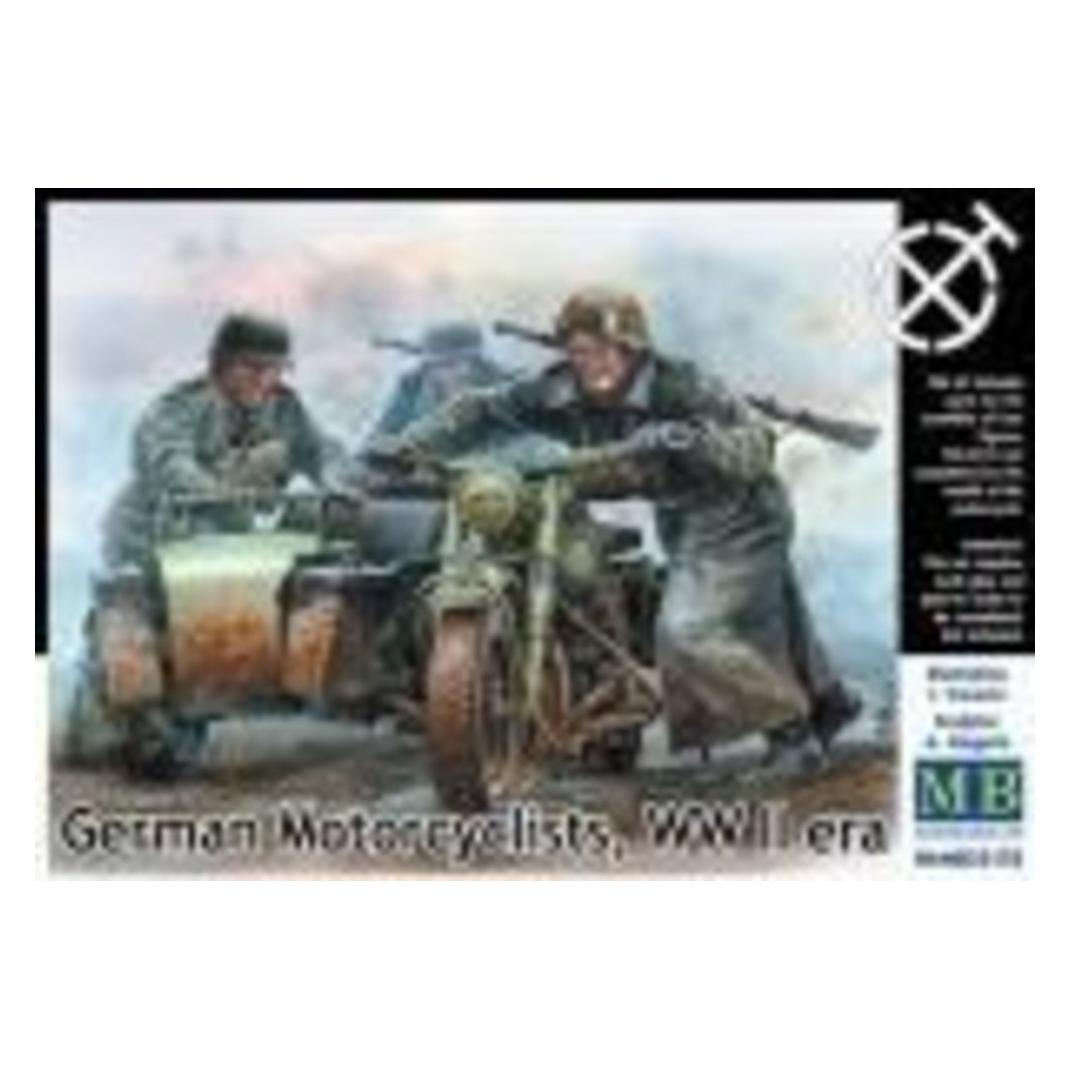 Master Box German motorcyclists, WWII era (MB35178)