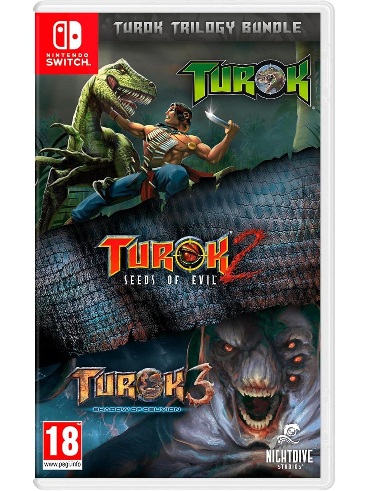 Turok Trilogy Bundle - Nintendo Switch - FPS - PEGI 18
