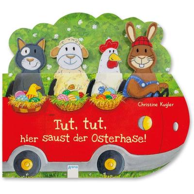 Tut, tut, hier saust der Osterhase!, Gebundene Ausgabe von Christine Kugler, Arena