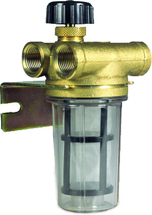 WATTS INDUSTRIES Filtre bitube RV 2 femelle 3/8'' pour chaudière fioul WATTS L0133100