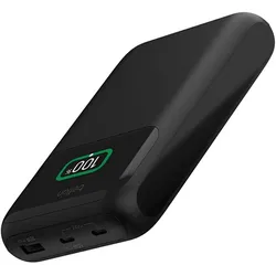 Belkin BoostCharge Pro (20000 mAh, 65 W, 74 Wh), Powerbank, Schwarz