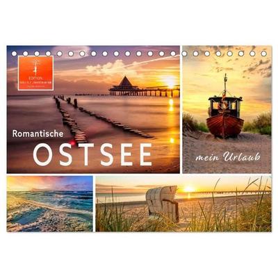 Romantische Ostsee - mein Urlaub (Tischkalender 2027 DIN A5 quer), CALVENDO Monatskalender