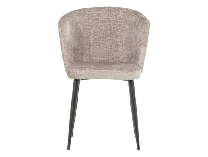 WOOOD Luse Esszimmerstuhl Samt Beige - 2Er Set