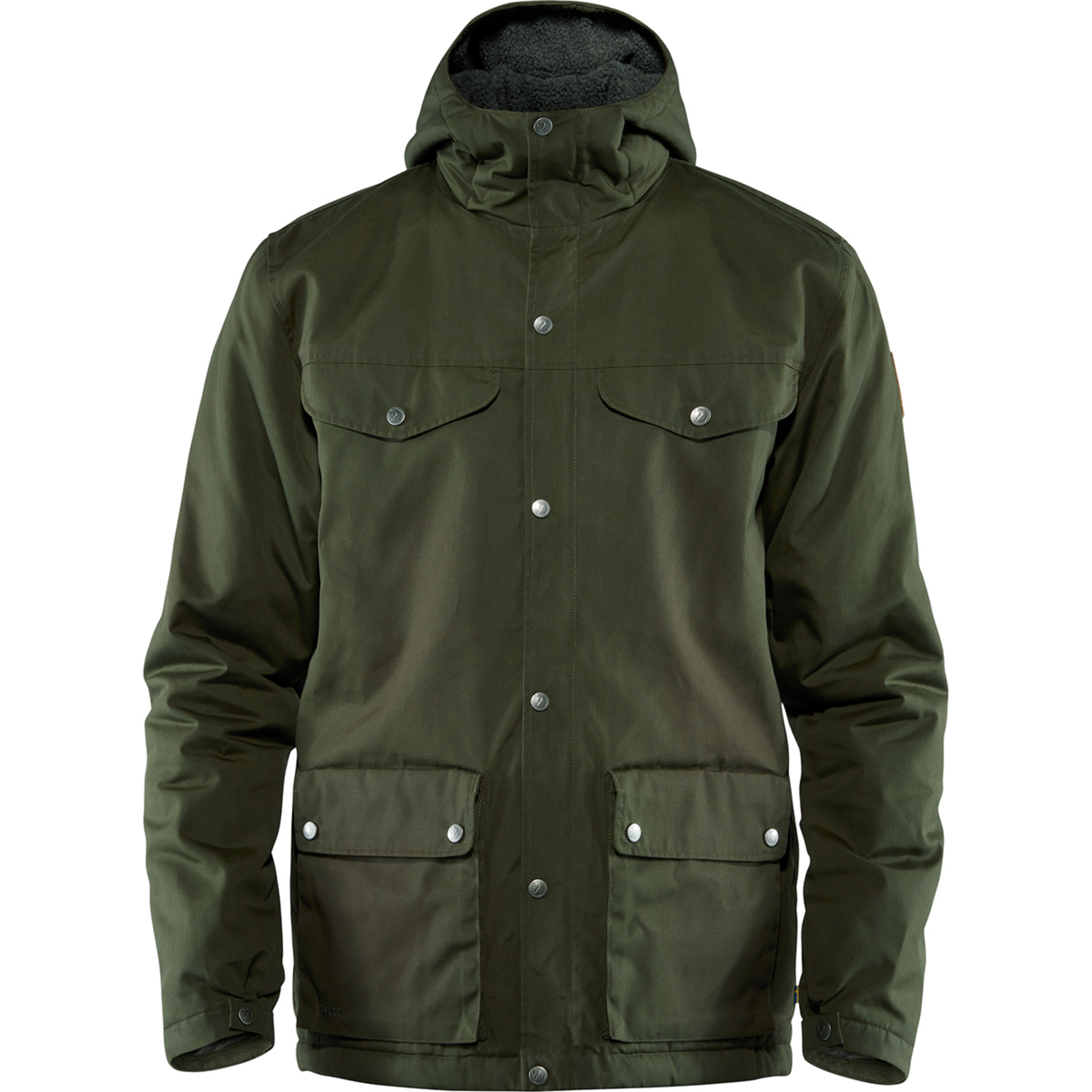 Fjällräven Greenland Winter Herren Kunstfaserjacke oliv Größe L Trekking Widerstandsfähig Wasserabweisend