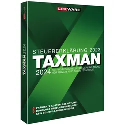 Lexware ESD TAXMAN professional 2024 3-Platz Lizenz für Windows