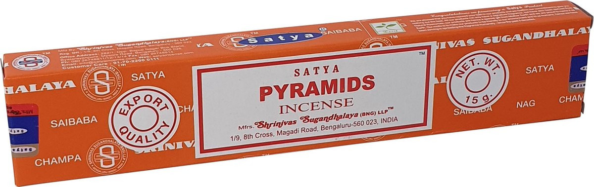 Satya Pyramids Wierookstokjes - 15 gram