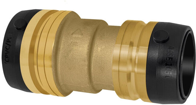 Riegler Réducteur de raccord, MS, « sharkbite », 42 mm, pour tube Ø ext. 35 mm (RDVMN4235)