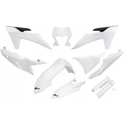 Ufo Plast, Motorrad Zubehör, Komplett-Kit Weiss 20-24 KTM EXC-F 450