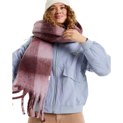 Multifunktionstuch ROXY "Cute Blush", Damen, lila (nirvana be bold plaid), Obermaterial: 100% Polyester., Modetücher Multifunktionstuch