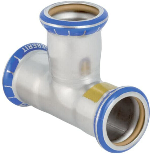 Geberit Raccord en T gaz Mapress d= 42 mm, inox, indifférent (34033)