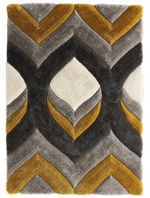 MDA Rugs Mateos Shag Abstract Designed Area Rug