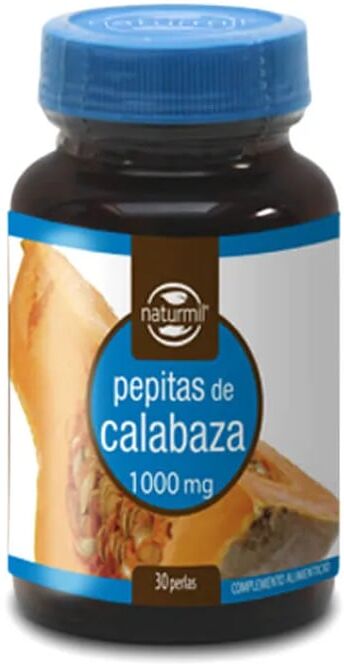 Naturmil SEMENTES DE ABÓBORA 1000mg 30 Pérolas