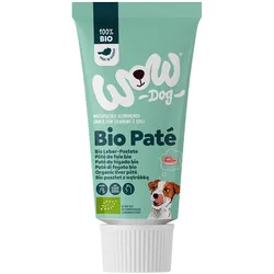WOW Bio Leberpastete Hundesnacks 12 x 80 Gramm
