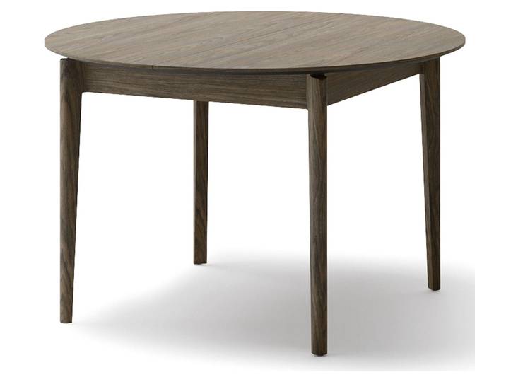 Selsey Plot – Ausziehbarer Esstisch Dunkle Eichenholzoptik 120–240x120 cm