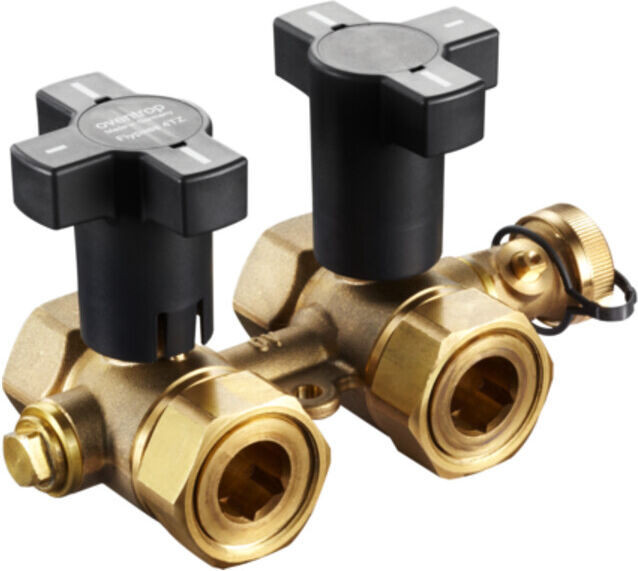Oventrop Anschlussarmatur Flypass 4TZ DN 15, PN 16, Durchgang (1149504)