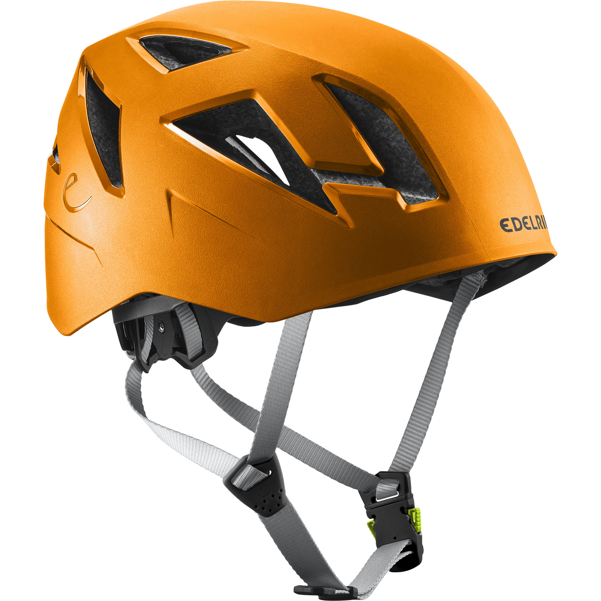 Edelrid Zodiac II Kletterhelm Kletterhelme orange Größe 55-61CM Bergsteigen | Klettersteig | Sportklettern