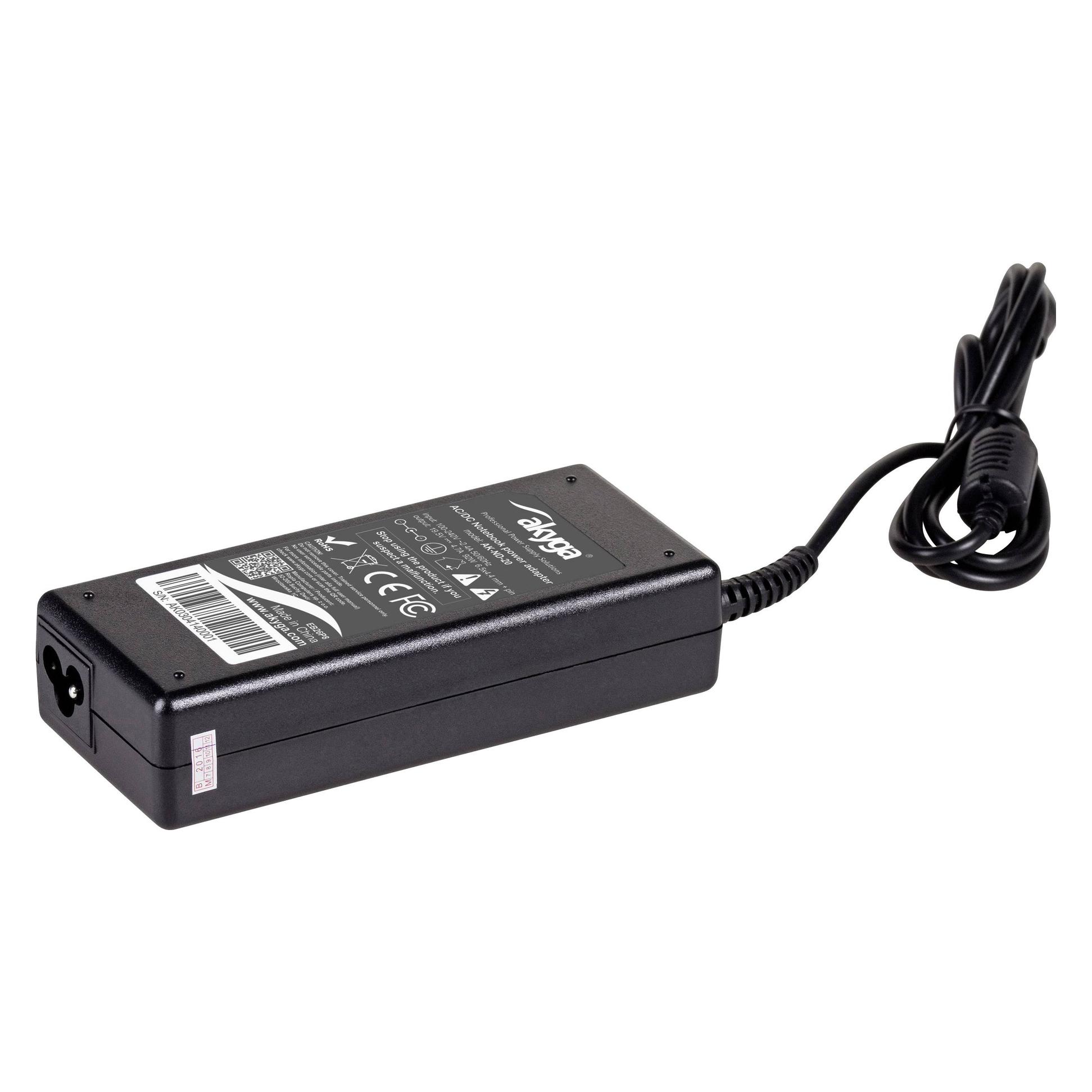 Akyga AK-ND-20 - Notebook - Indoor - 100 - 250 V - 55 +/- 5 Hz - 92 W - 19.5 V (92 W) (AK-ND-20)