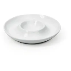 WAS Germany - Eierbecher Set, Ø 10,5 cm, Set á 12 Stück, Porzellan