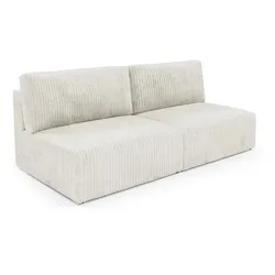 SOFA Angela 3 Sitzplätze Gebrochenes Weiß