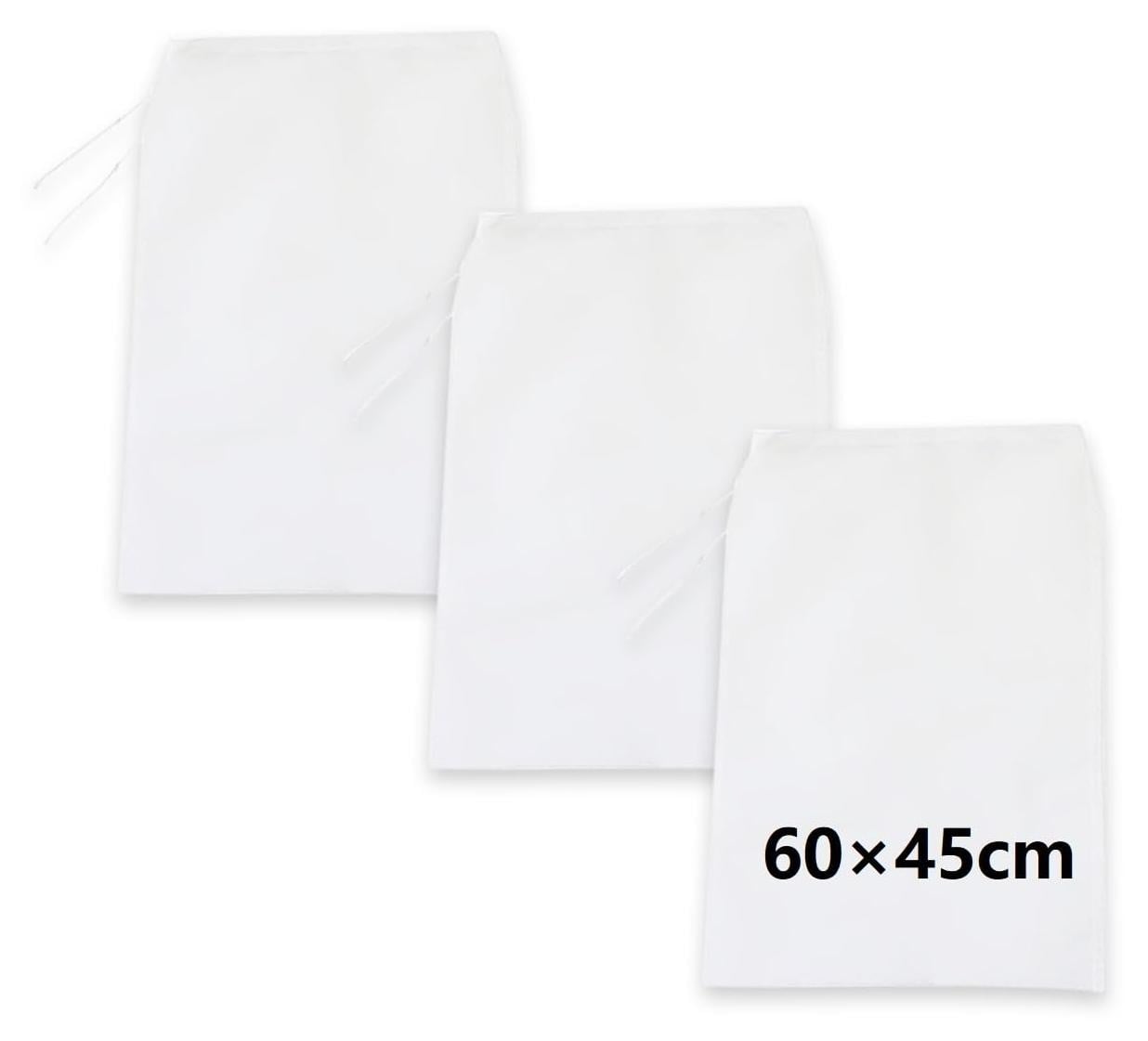 Dripio Filterzakken set van 3, 100 micron, 45x60 cm, nylon, fijnmazig