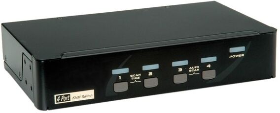 ROLINE 14.01.3329 switch per keyboard-video-mouse (kvm) Nero (14.01.3329)