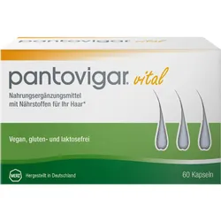 Pantovigar Vital Kapseln mit Nährstoffen für Haare 60 ST