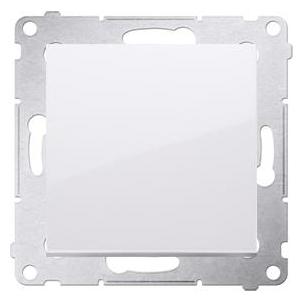 Kontakt Simon Single push button Simon 54 make contact 16AX 250V white (DP1A.01/11) (WMDL-0P0X2X-011)