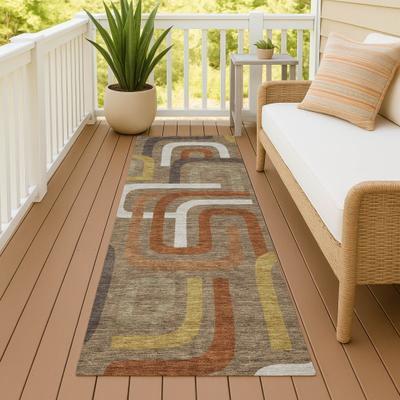 Addison Rugs Machine Washable Indoor/ Outdoor Modern Penner Chantille Rug