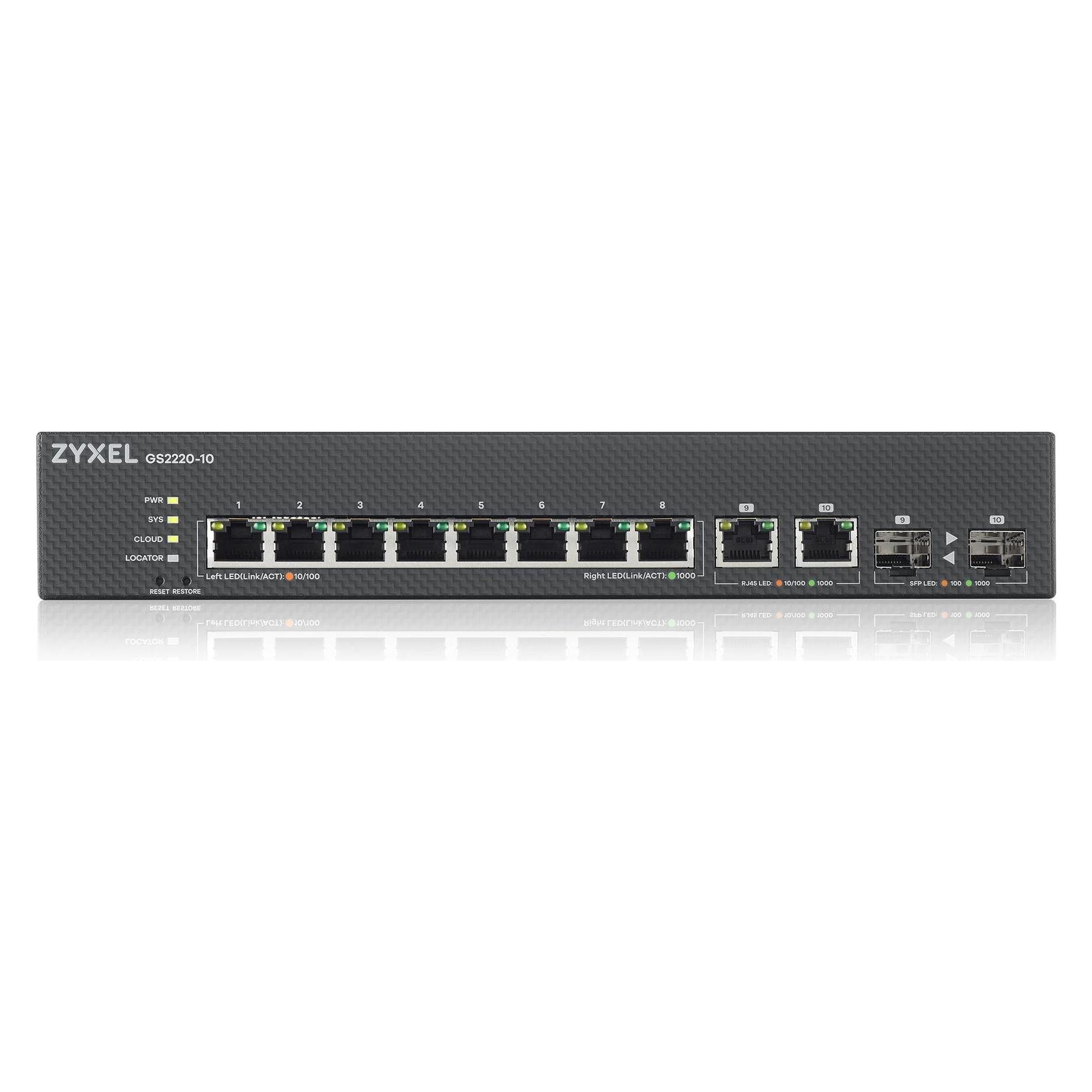 Zyxel GS2220-10 (10 Ports) (5280)