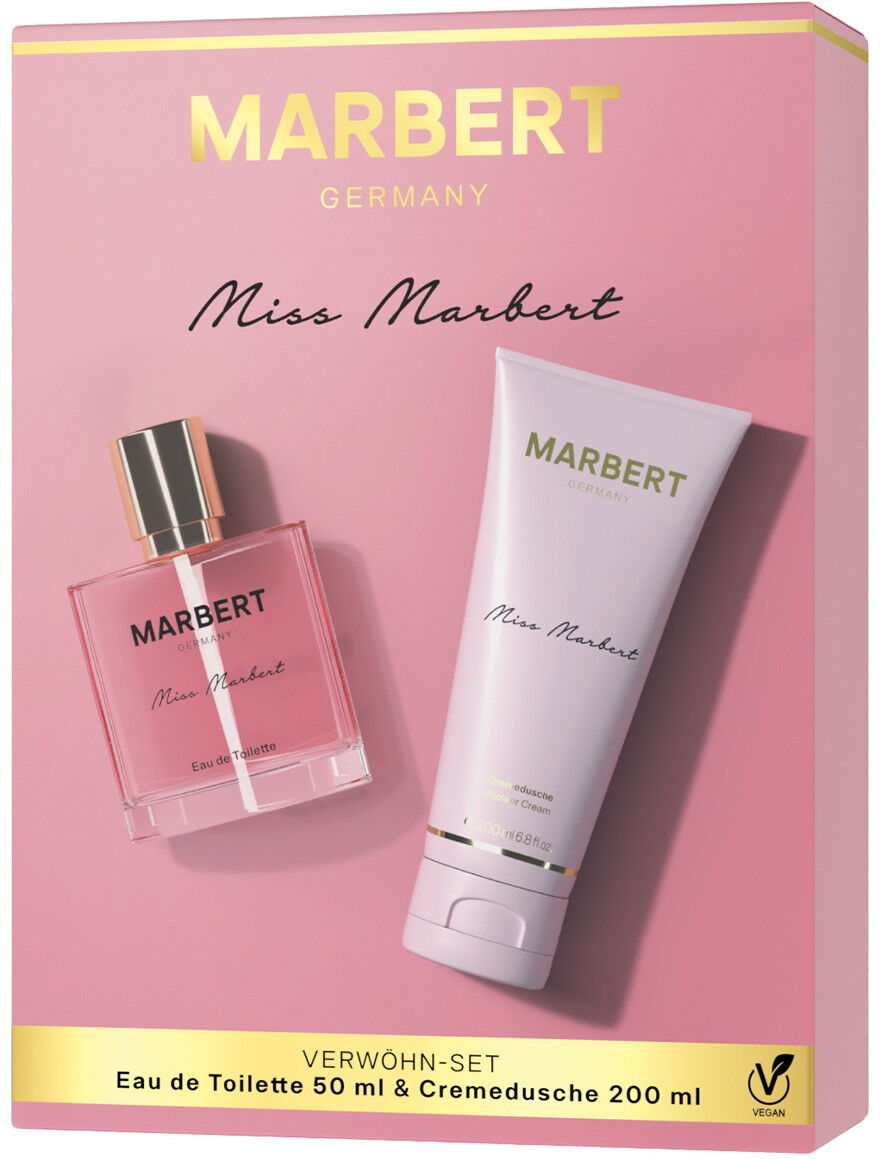 250ml Marbert Miss Marbert Verwöhn-Set (EdT 50ml + Cremedusche 200ml)