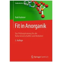Fit in Anorganik, Fachbücher von Rudi Hutterer