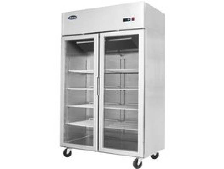 Frigo Professionnel Vitré Tropicalisé 2 Portes 1300 Litres - Atosa