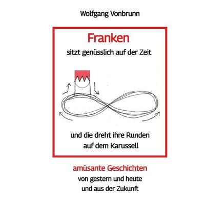 Franken sitzt genüsslich auf der Zeit und die dreht ihre Runden auf dem Karussell Oberfranken Kulmbach Weismain Kasendorf Mainroth Kelten, Gebundene