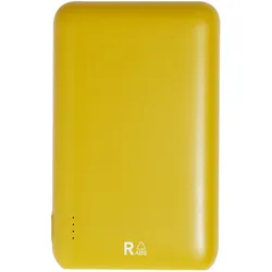 Ladestation Powerbank 5000 mAh Gelb