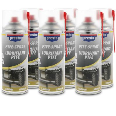 Presto 6x 400ml PTFE-Spray [Hersteller-Nr. 306338]