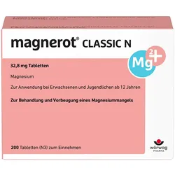 MAGNEROT CLASSIC N Tabletten 200 St