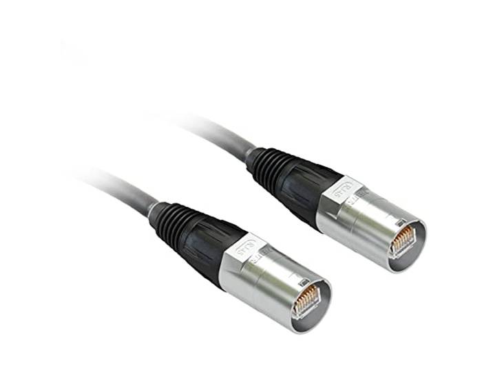 MUSIC STORE Premium CAT5e kabeltrommel 100m, Ethercon - Ethercon - Digitale interface kabel