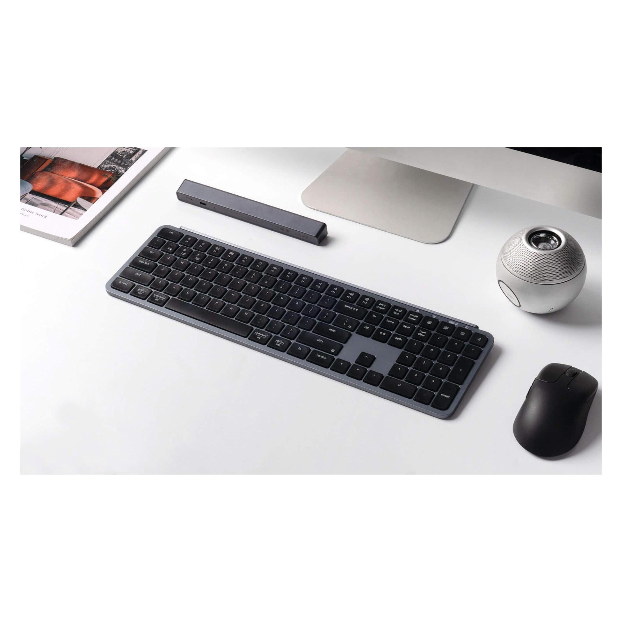 Keychron B6 Pro (US, Kabelgebunden, Kabellos) (B6P-K1)
