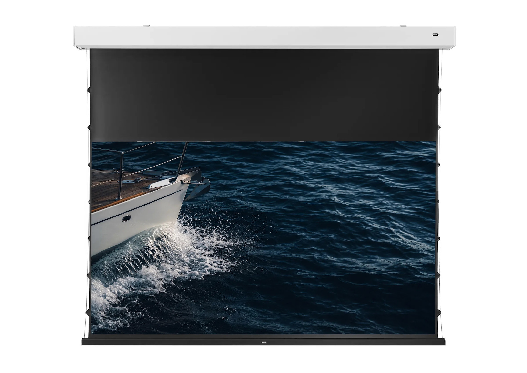 celexon Soundvision Akustik Leinwand Premium Plus 265 x 149cm - 120" Tension Motorleinwand